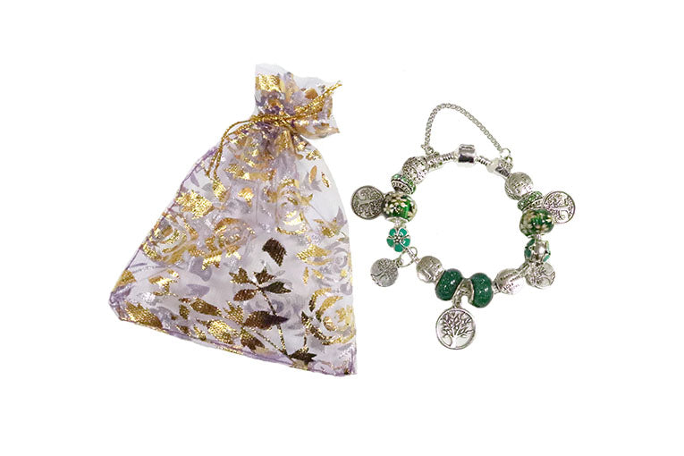 Irish Charm Bracelet and Free Gift Bag