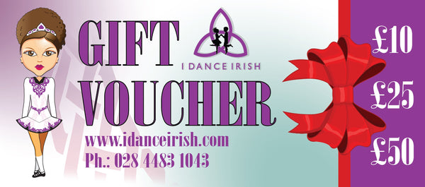 Idanceirish Gift Card