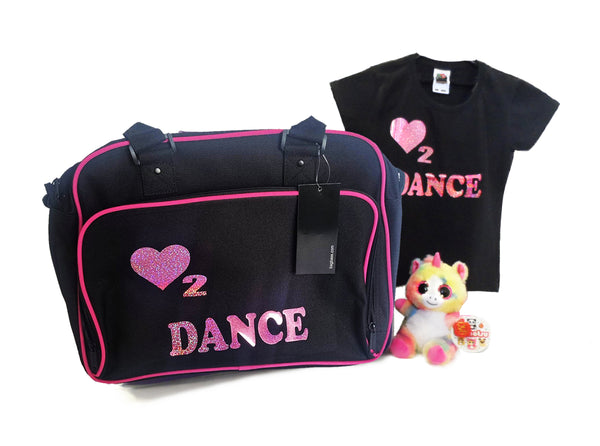 Junior Dance Bag/Tee Shirt/ Small Beanie Boo