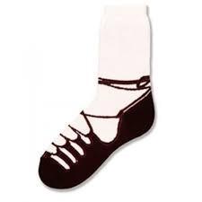 Irish Dance Championship Length Poodle Socks Regular (Small) at   Men's Clothing store