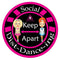 Social distancing stickers pack of 10